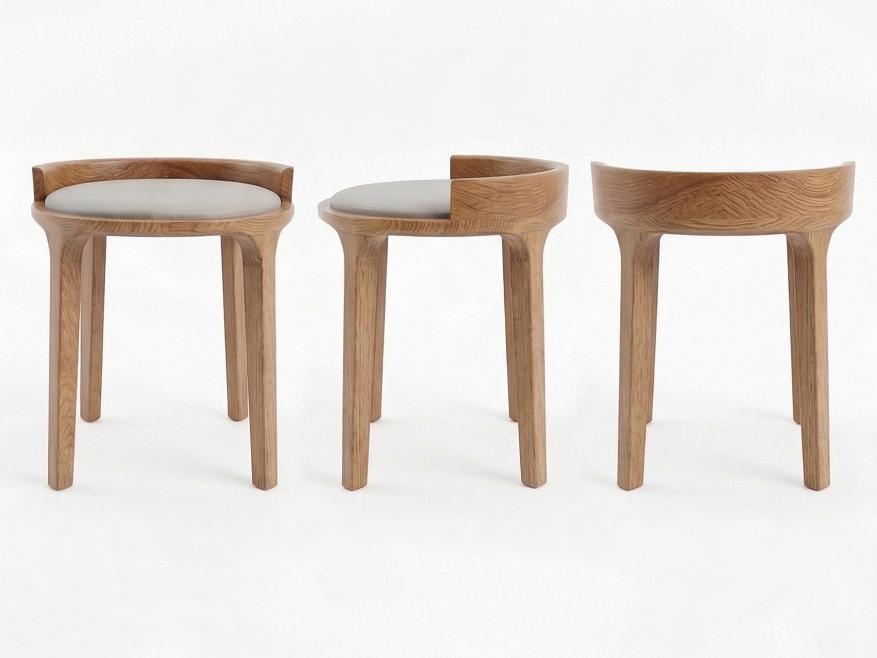 Hotel Vanity Desk with Mirror & Stool Set